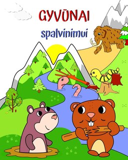 Front cover_Gyvūnai spalvinimui