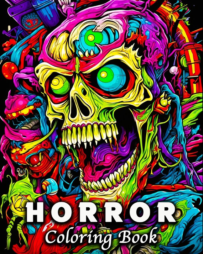 Couverture_Horror Coloring Book
