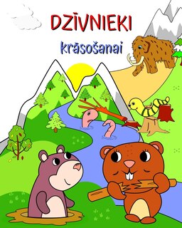 Front cover_Dzīvnieki krāsosanai