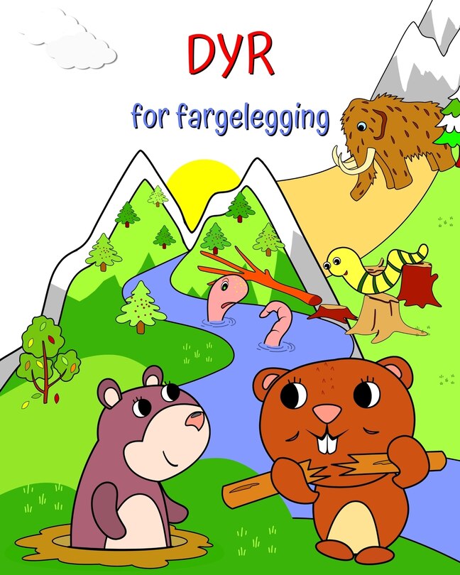 Couverture_Dyr for fargelegging