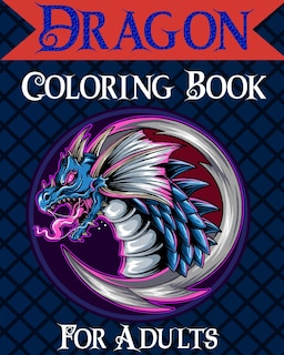 Couverture_Dragon Coloring Book for Adults