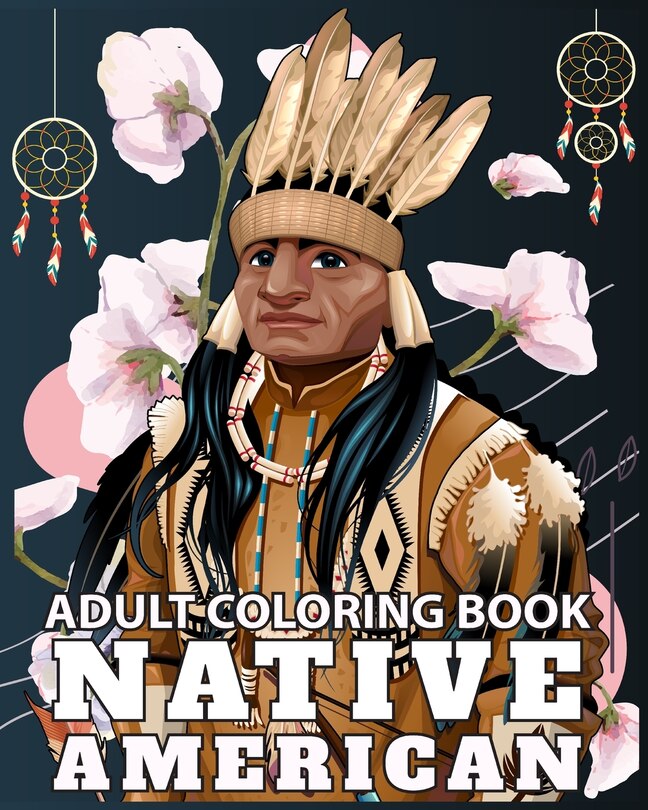 Couverture_Native American Adult Coloring Book