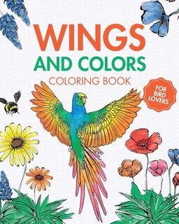 Front cover_Wings and Colors - Coloring Book for Bird Lovers
