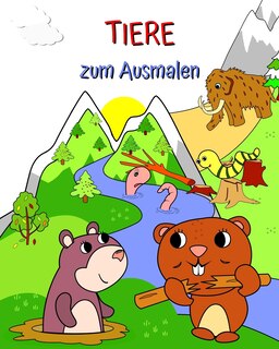 Couverture_Tiere zum Ausmalen