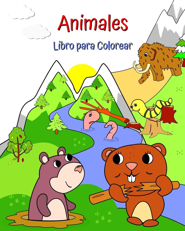 Couverture_Animales Libro para Colorear