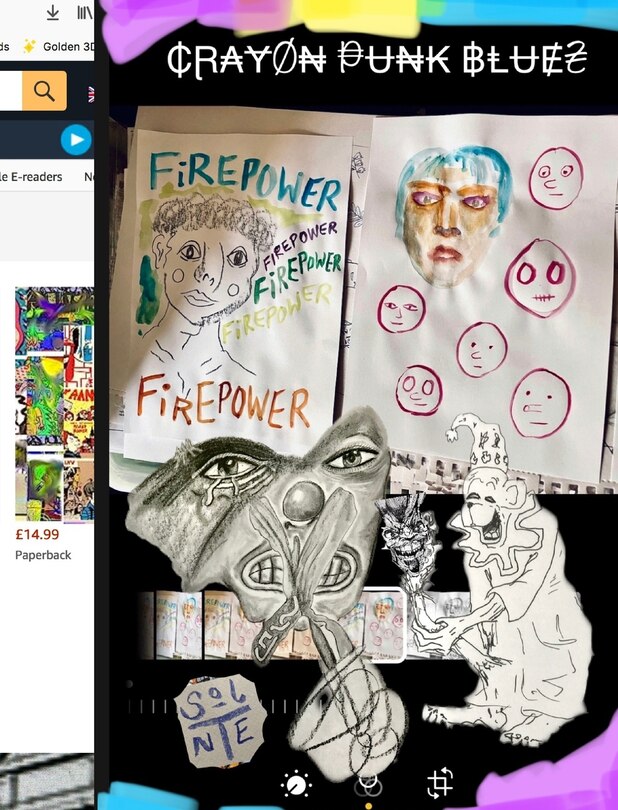 Couverture_Crayon Punk Blues