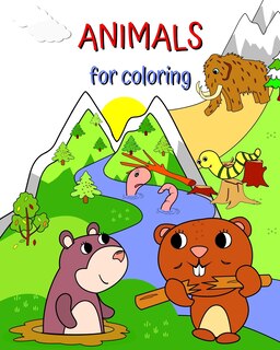 Front cover_Animals for coloring