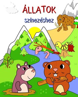 Couverture_Állatok színezéshez
