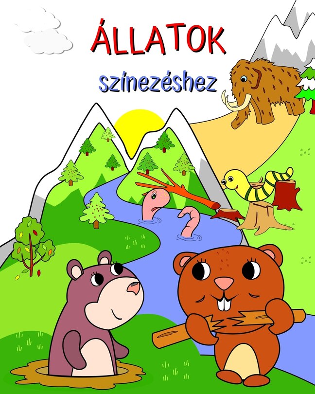 Couverture_Állatok színezéshez