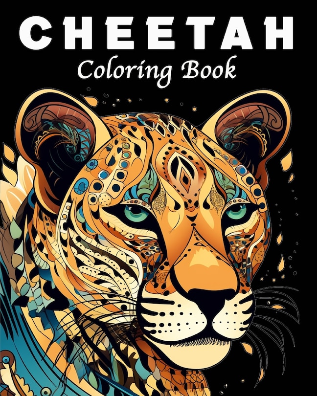 Couverture_Cheetah Coloring Book