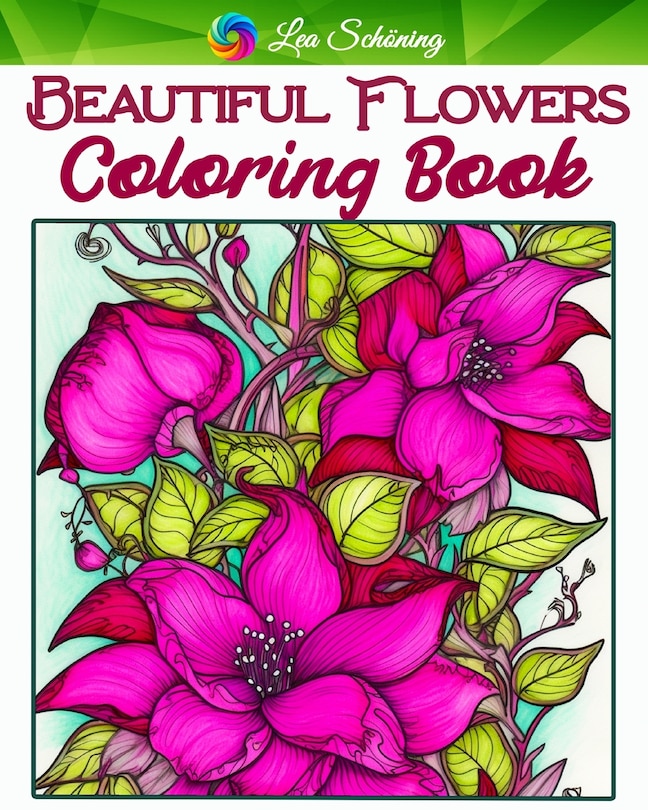 Couverture_Beautiful Flowers Coloring Book