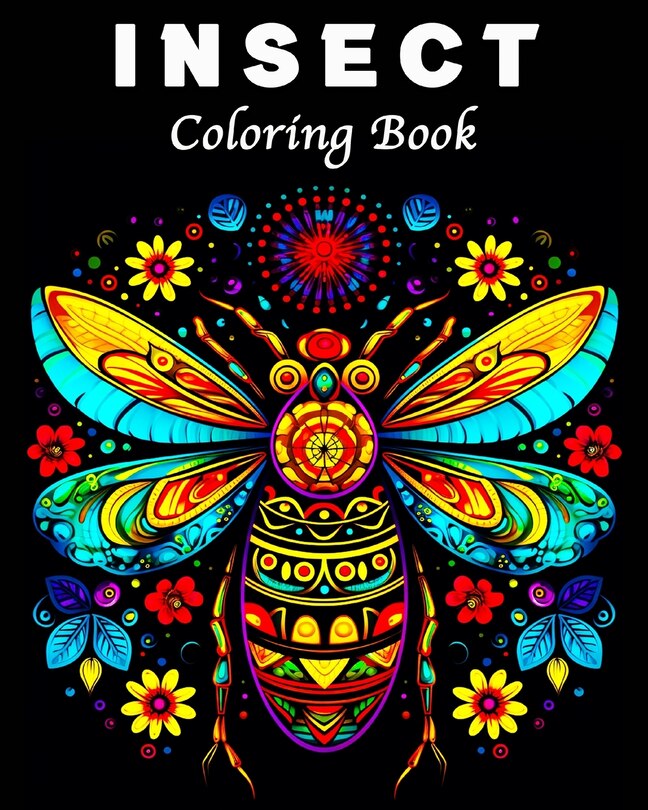 Front cover_Insects Coloring Book
