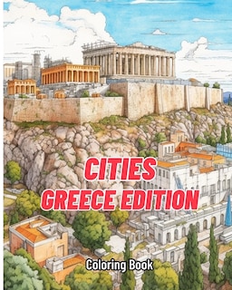 Couverture_Cities Coloring Book - Greece Edition