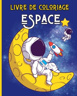 Front cover_ESPACE - Livre de Coloriage pour Enfants 3-8 ans