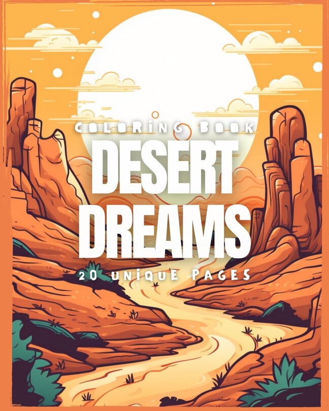 Couverture_Desert Dreams (Coloring Book)