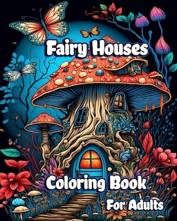 Couverture_Fairy Houses Coloring Book for Adults