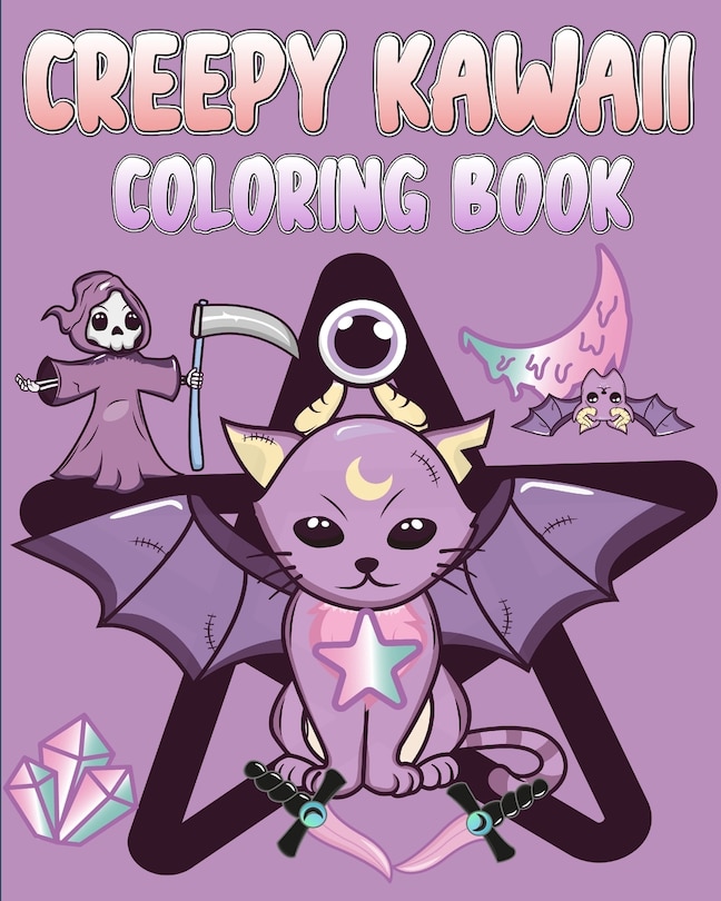 Couverture_Creepy Kawaii Coloring Book