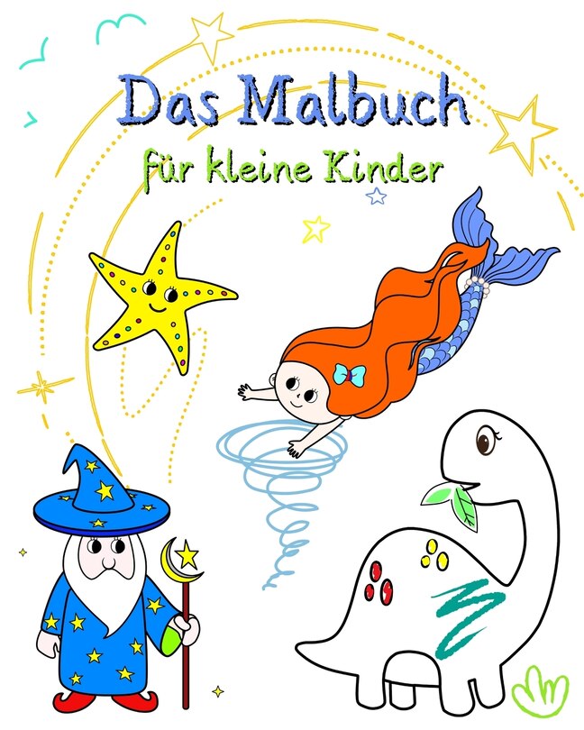 Front cover_Das Malbuch für kleine Kinder