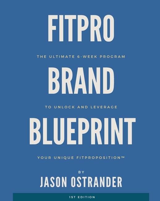 Front cover_Fitpro Brand Blueprint