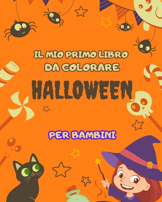 Front cover_Il mio primo libro da colorare di Halloween per bambini