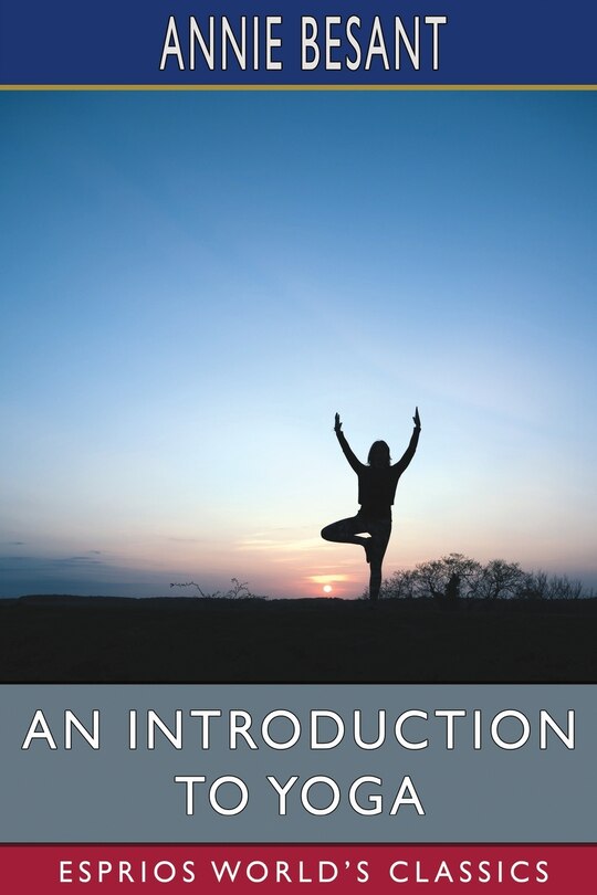 Front cover_An Introduction to Yoga (Esprios Classics)