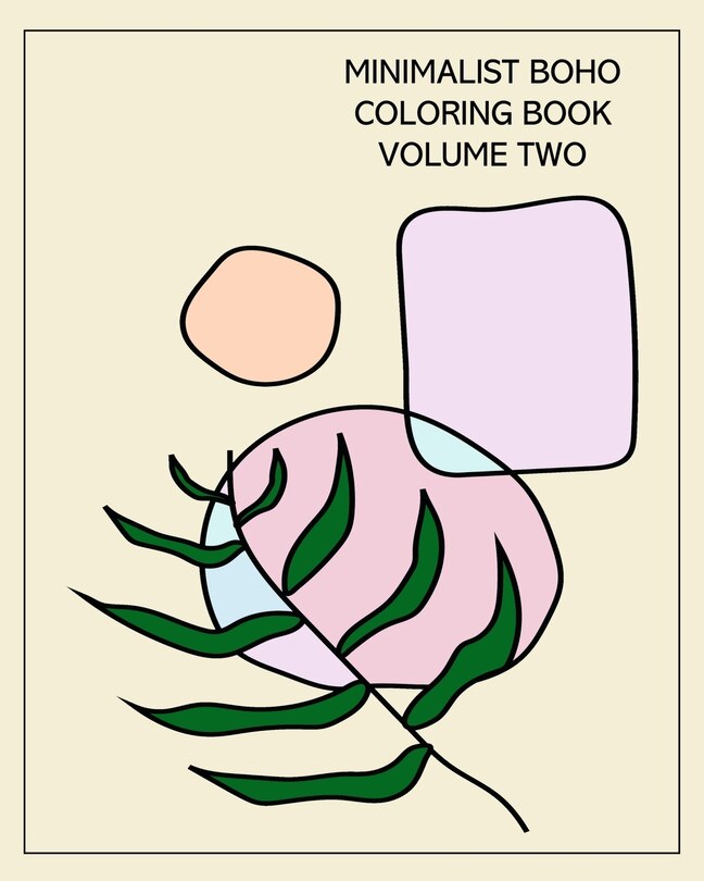 Couverture_Minimalist Boho Coloring Book