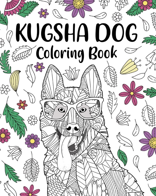 Couverture_Kugsha Dog Coloring Book