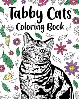Front cover_Tabby Cats Coloring Book