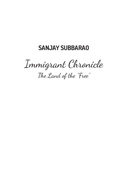Front cover_Immigrant Chronicle