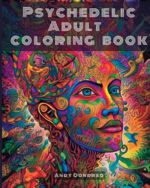Couverture_Psychedelic Adult Coloring Book