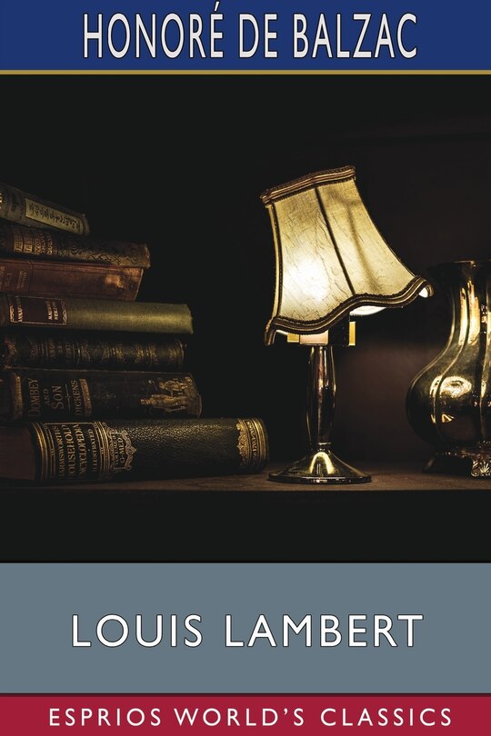 Front cover_Louis Lambert (Esprios Classics)