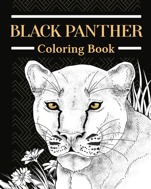 Front cover_Panther Coloring Book