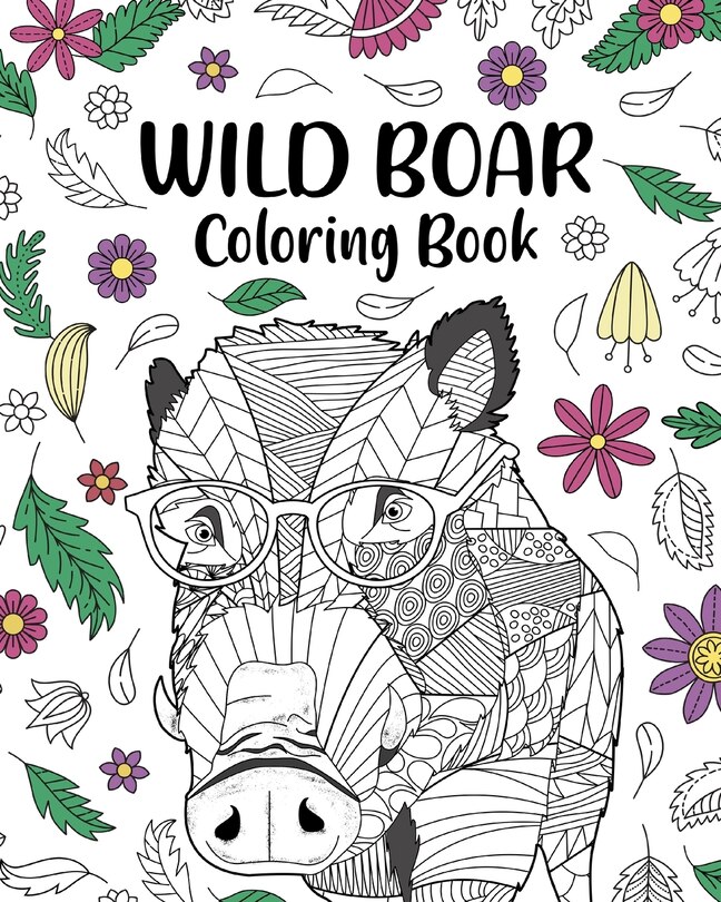 Couverture_Wild Boar Coloring Book