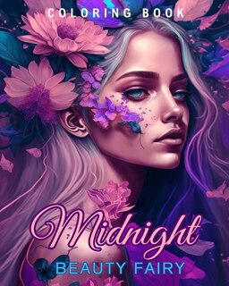 Couverture_Midnight Beauty Fairy Coloring Book