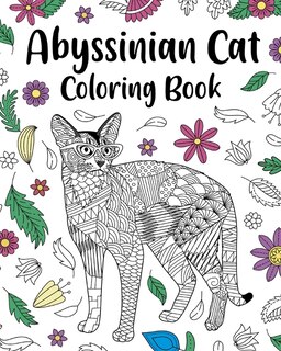 Front cover_Abyssinian Cat Coloring Book