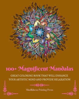 Couverture_100+ Magnificent Mandalas