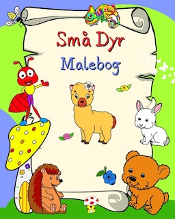 Front cover_Små Dyr Malebog