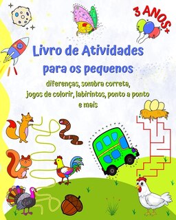 Couverture_Livro de Atividades para os pequenos 3 ANOS+