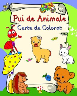 Couverture_Pui de Animale Carte de Colorat