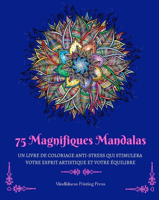 Front cover_75 Magnifiques Mandalas