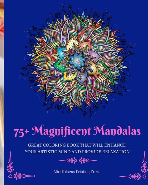 Couverture_75+ Magnificent Mandalas
