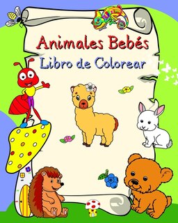 Couverture_Animales Bebés Libro de Colorear