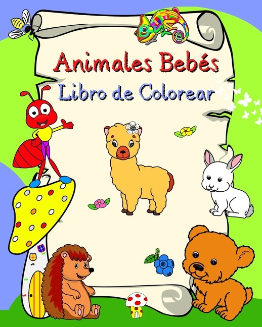 Couverture_Animales Bebés Libro de Colorear