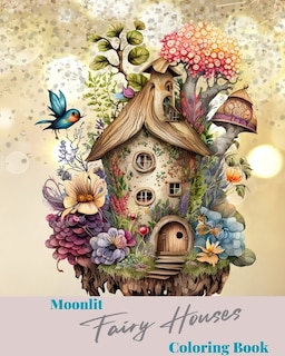 Couverture_Moonlit Fairy Houses Coloring Book