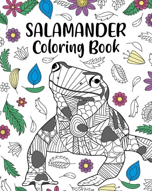 Couverture_Salamander Coloring Book
