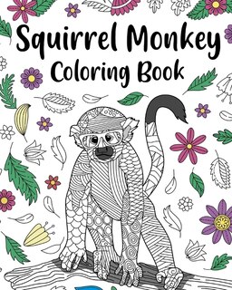 Front cover_Squirrel Monkey Coloring Book