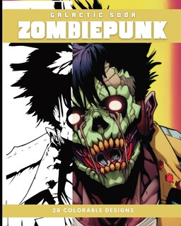 Front cover_ZOMBIEPUNK (Coloring Book)