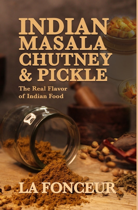 Front cover_Indian Masala Chutney and Pickle (Black and White Edition)