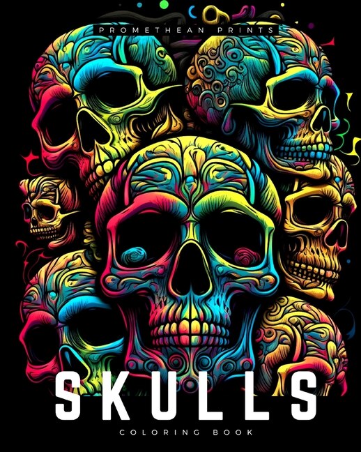 Front cover_SKULLS (Coloring Book)