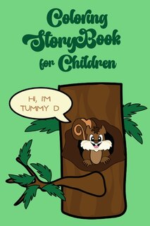 Couverture_Coloring storybook for children